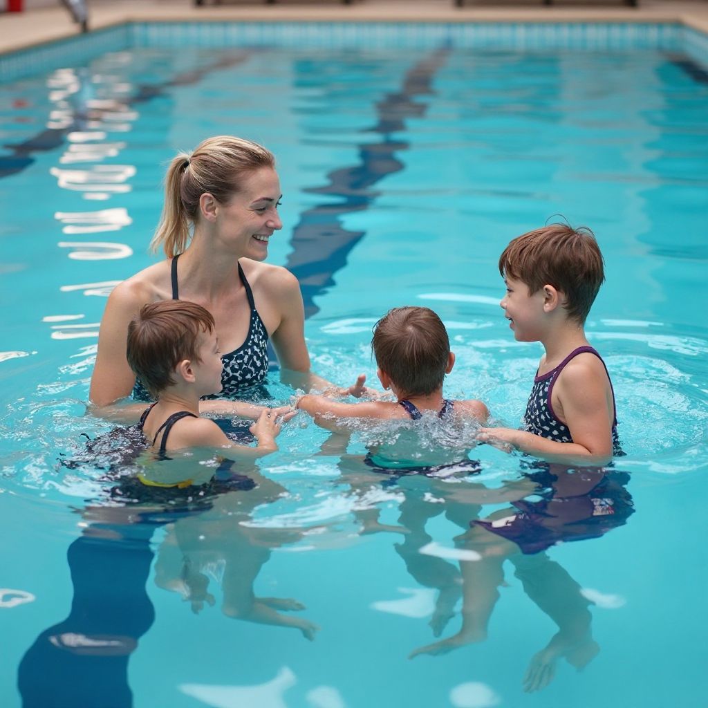 Swimming lessons for children